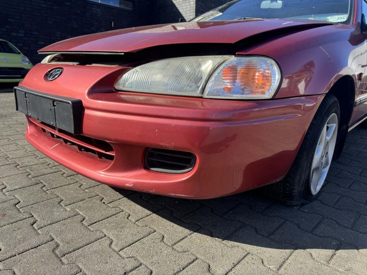 Toyota Paseo original Sto&szlig;stange Stossf&auml;nger vorn 3L9 Rotmetallic Bj.1997